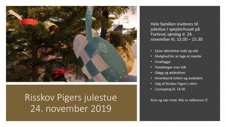 Indbydelse til julestue 2019